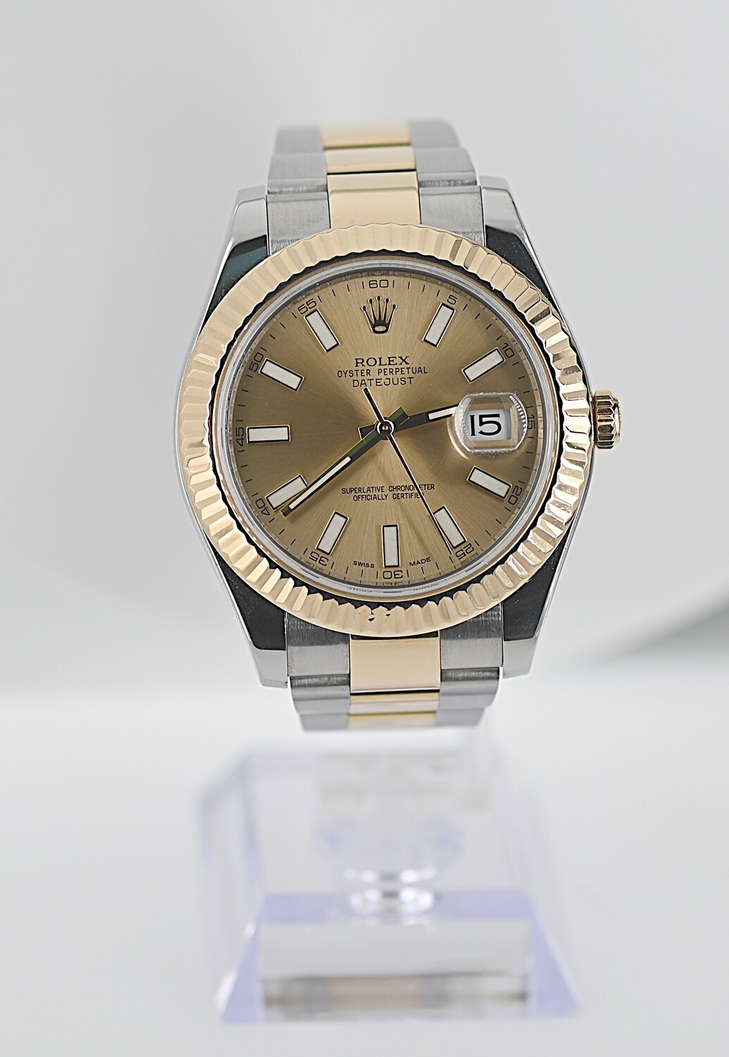 Rolex Datejust 41 - Stainless Steel and Yellow Gold - Champagne Dial