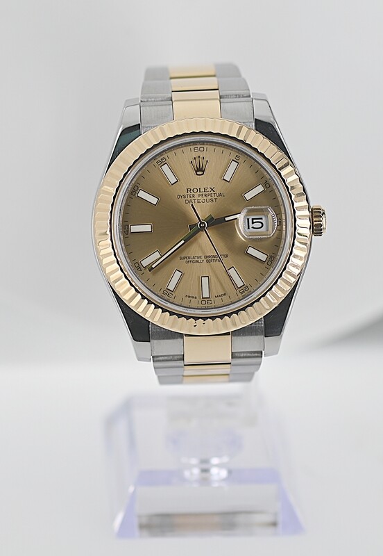Rolex Datejust 41 - Stainless Steel and Yellow Gold - Champagne Dial