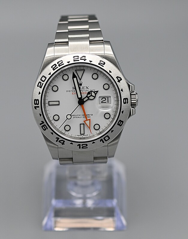 Rolex Explorer II - Stainless Steel - White Dial