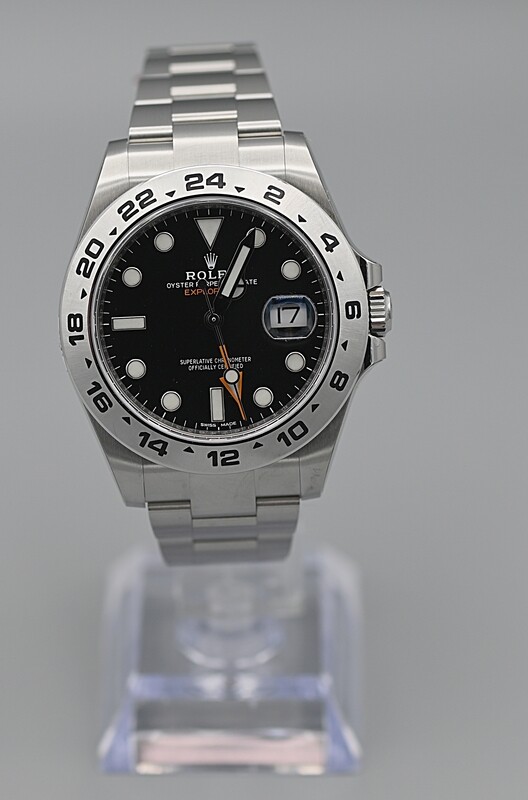 Rolex Explorer II - Stainless Steel - Black Dial