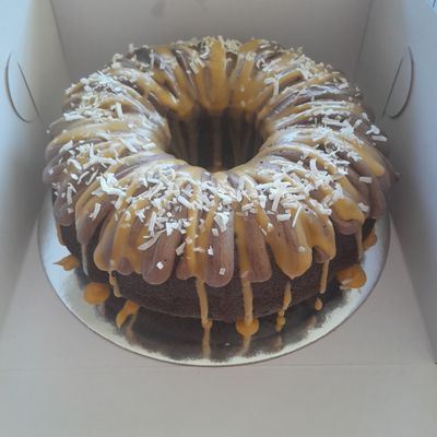 Kokosamoa Bundt Cake
