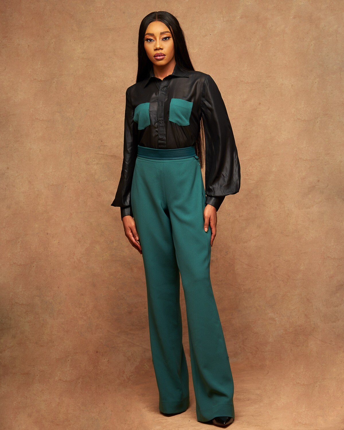 Letter D Filipina Two-Piece
