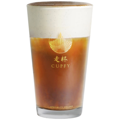 Vanilla Creme Brulee Foam Top w/ Tie Guan Yin