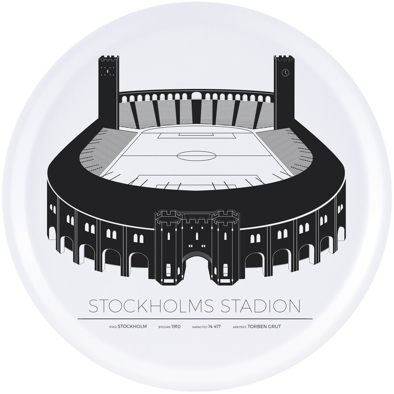 Bricka Stockholm Stadion - 38 Cm- Stockholm Bricka Stockholm Stadion - 38 Cm- Stockholm