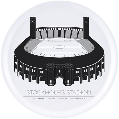 Bricka Stockholm Stadion - 38 Cm- Stockholm