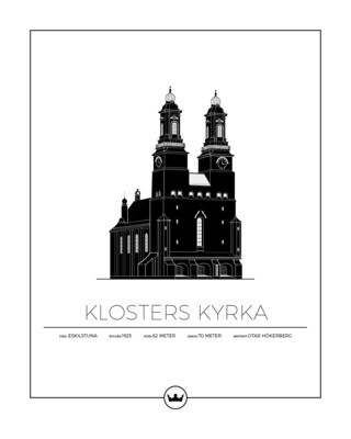 Posters Av Klosters Kyrka - Eskilstuna