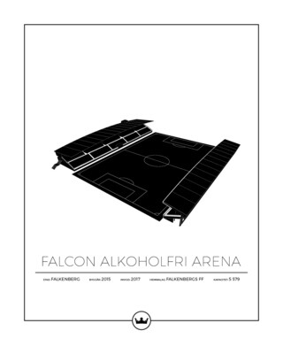 Posters Av Falcon Alkoholfri Arena - Falkenberg