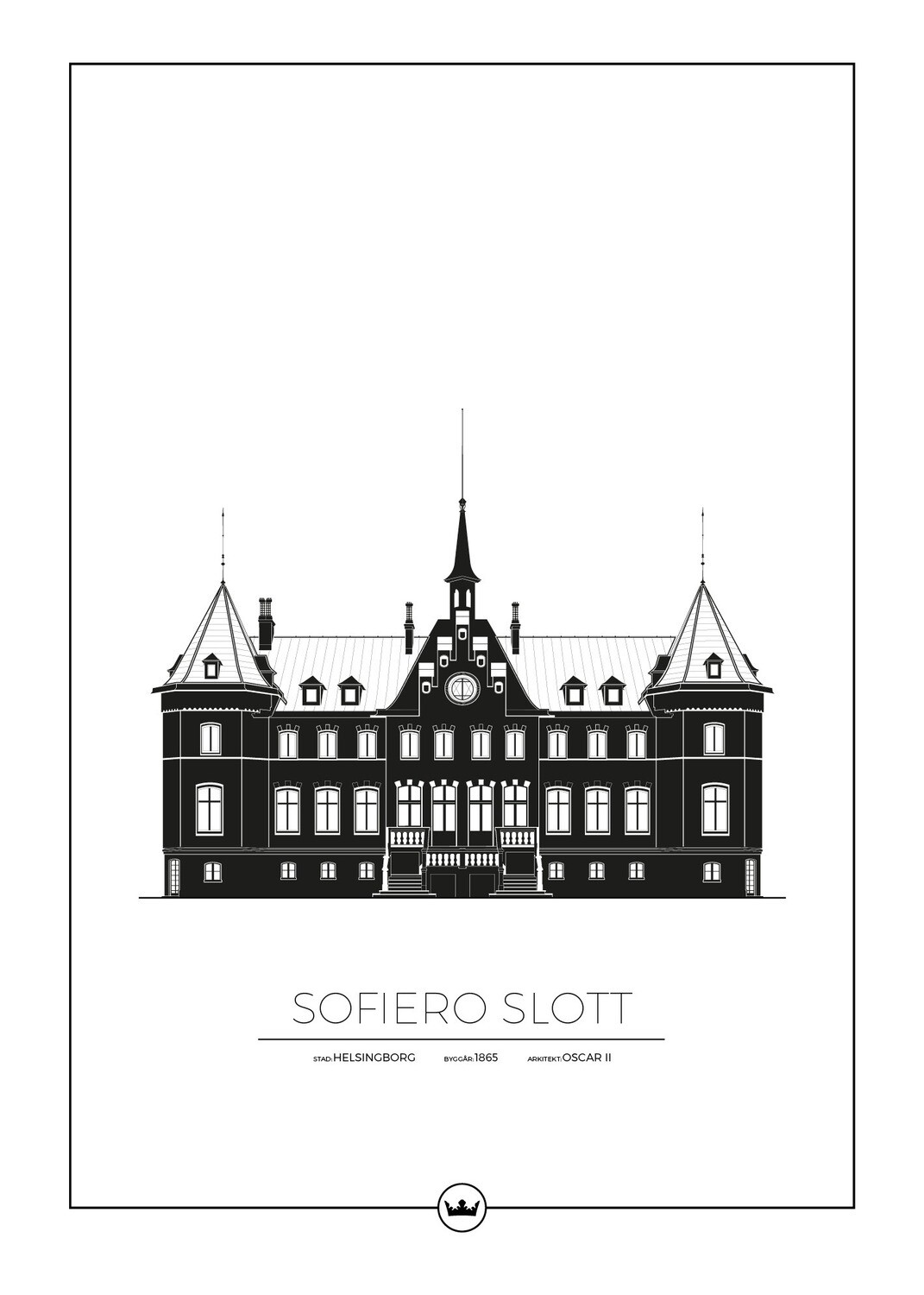Posters Av Sofiero Slott - Helsingborg