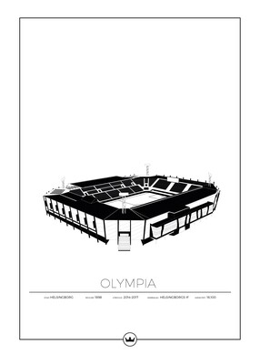 Posters Av Nya Olympia - Helsingborg