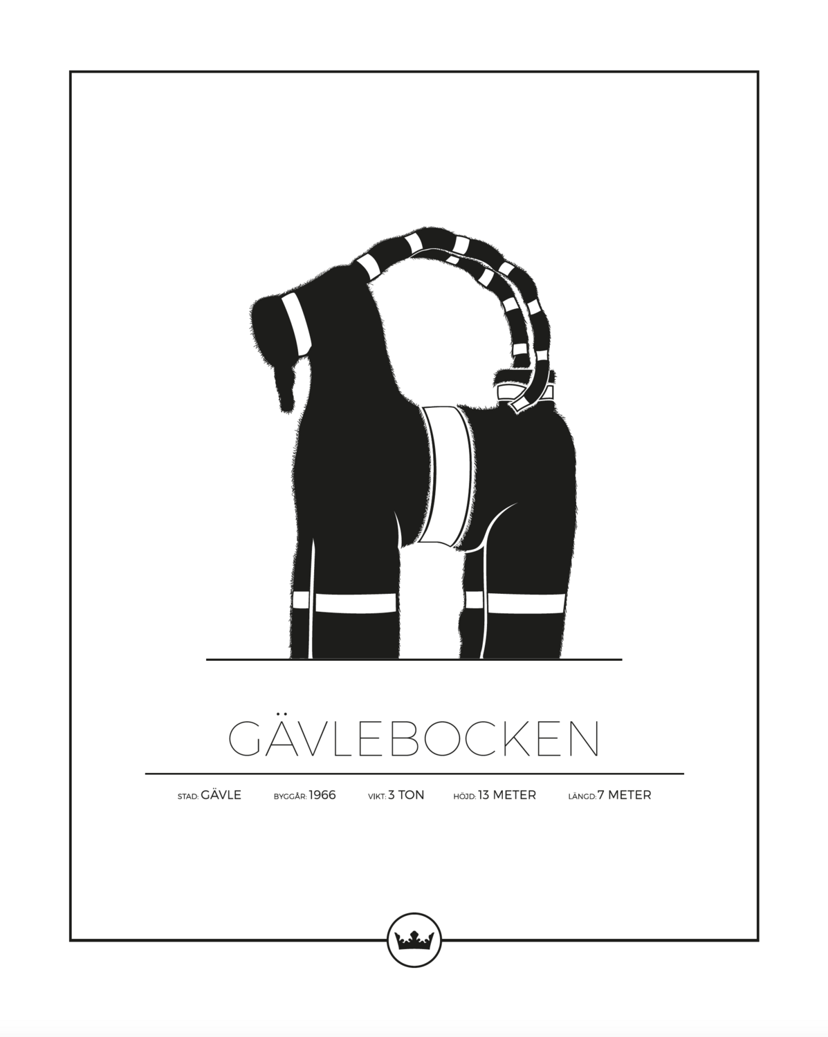 Posters Av Gävlebocken - Gävle