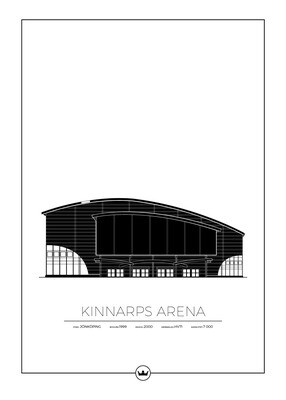 Posters Av Kinnarps Arena - Jönköping