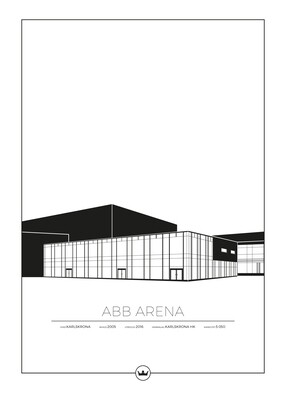 Posters Av Abb Arena - Karlskrona