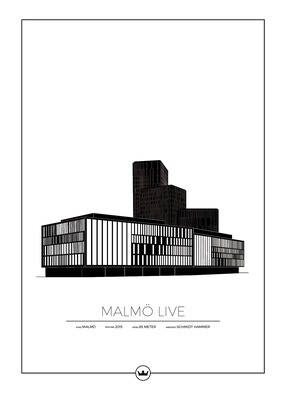 Posters Av Malmö Live - Malmö