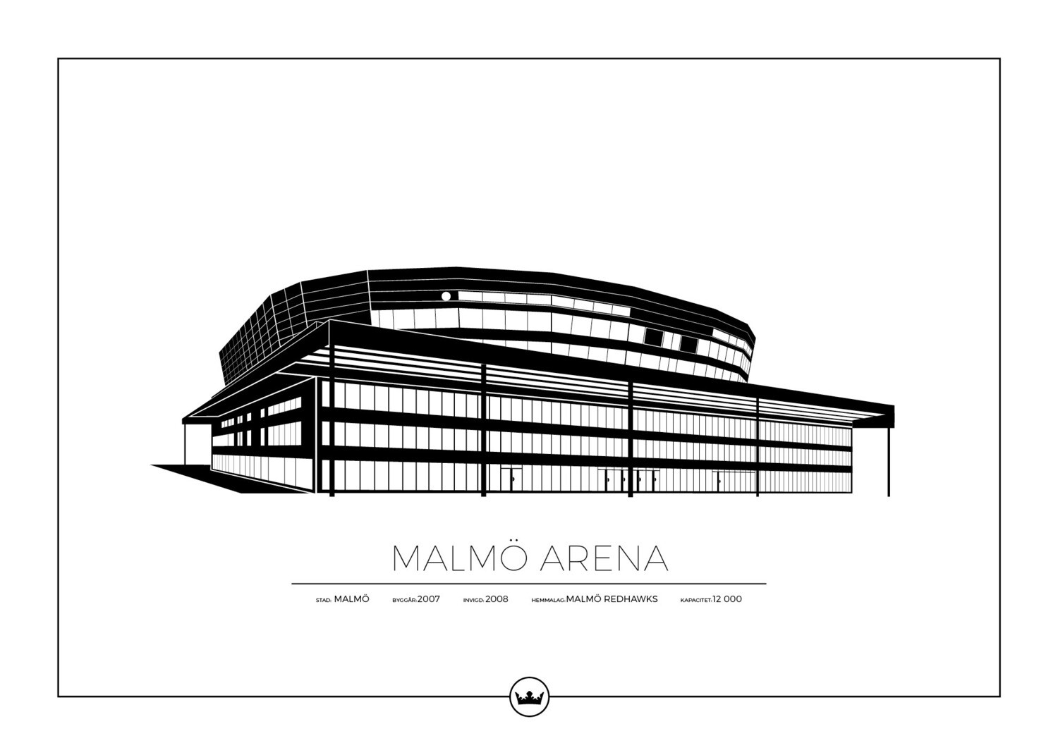 Posters Av Malmö Arena - Malmö