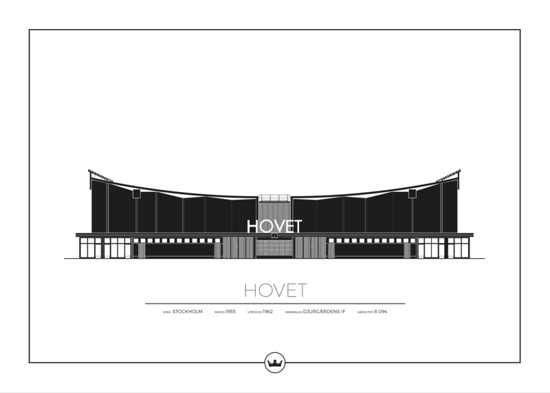 Posters av Hovet - Djurgårdens IF - Stockholm