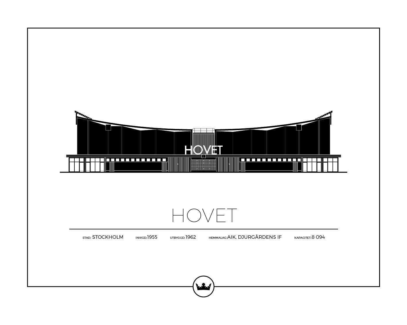 Posters Av Hovet - Stockholm
