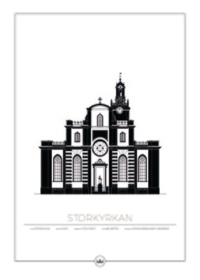 Posters Av Storkyrkan Stockholm - Stockholm