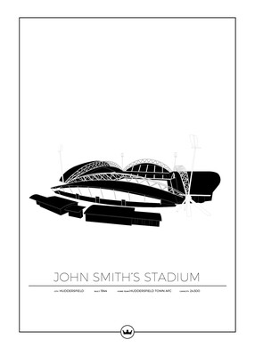 Posters av John Smith Stadium - Huddersfield