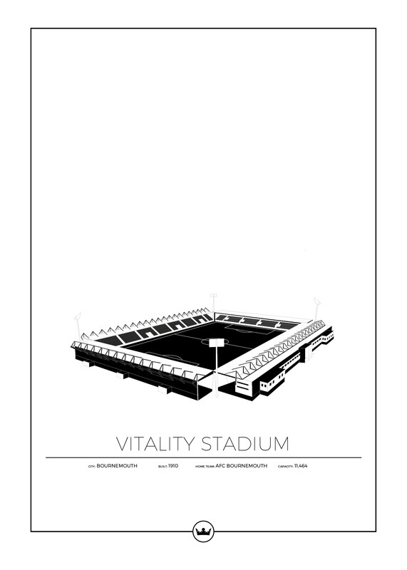 Posters av Vitality Stadium - Bournemouth