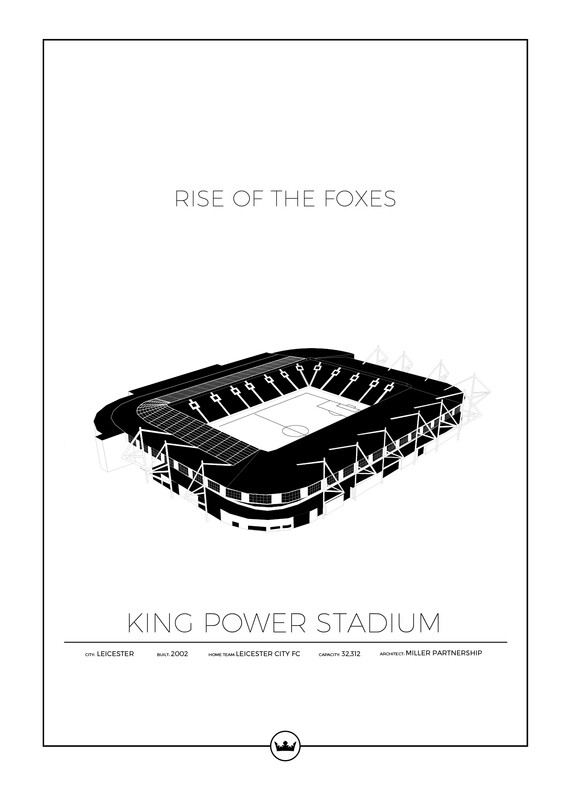 Posters av King Power Stadium - Leicester