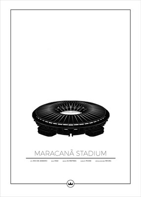 Posters Av Maracana Stadium - Rio