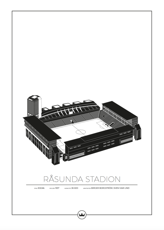 Posters Av Råsunda - Stockholm