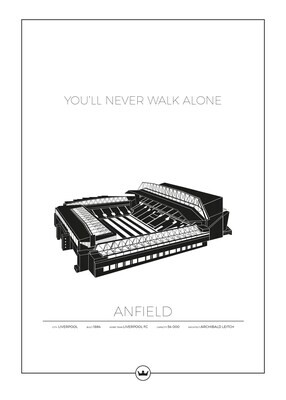 Posters Av Anfield - Liverpool