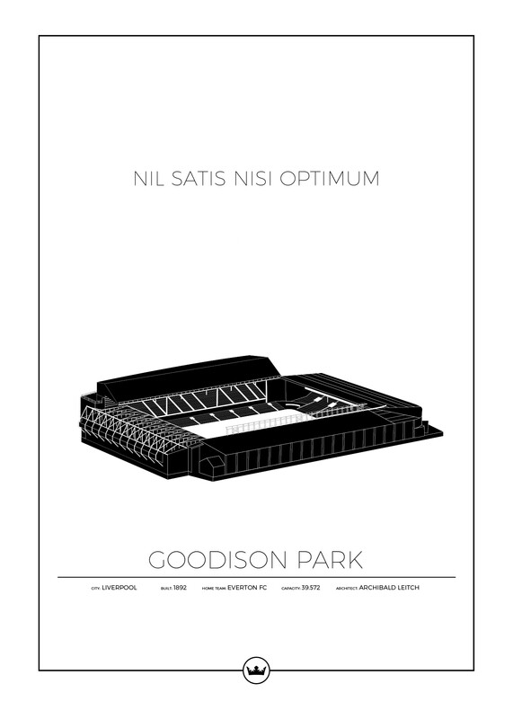 Posters av Goodison Park - Everton - Liverpool