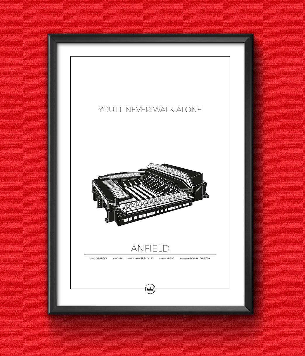 Posters Av Anfield - Liverpool
