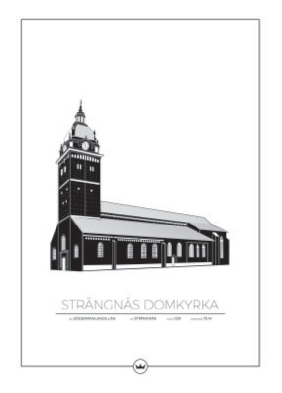 Posters av Strängnäs Domkyrka