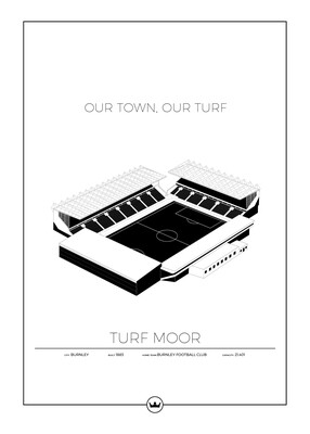 Posters av Turf Moor - Burnley - Lancashire