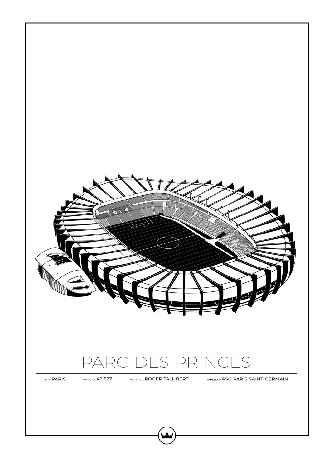 Posters av Parc des Princes - Paris