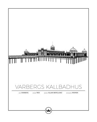 Posters Av Varbergs Kallbadhus
