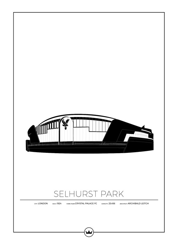 Posters av Selhurst Park - Crystal Palace - London