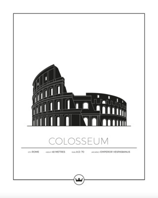 Posters Av Colosseum - Rom