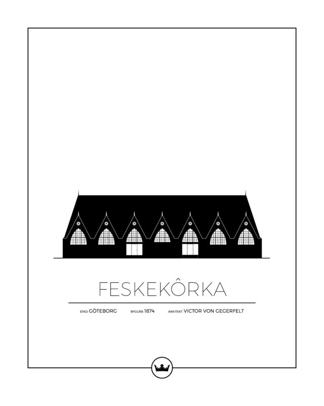 Posters Av Feskekörka - Göteborg