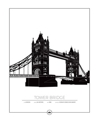 Posters Av Tower Bridge - London
