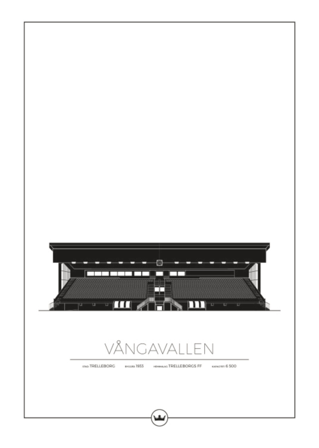 Posters Av Vångavallen - Trelleborgs FF
