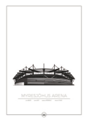 Posters Av Myresjöhus Arena - Östers IF - Växjö