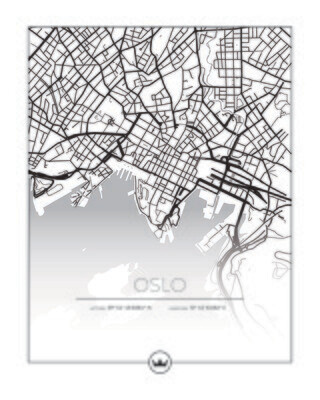 Kartposter av Oslo