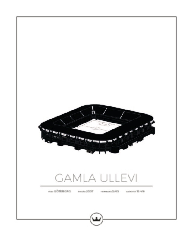Posters Av Gamla Ullevi - Gais