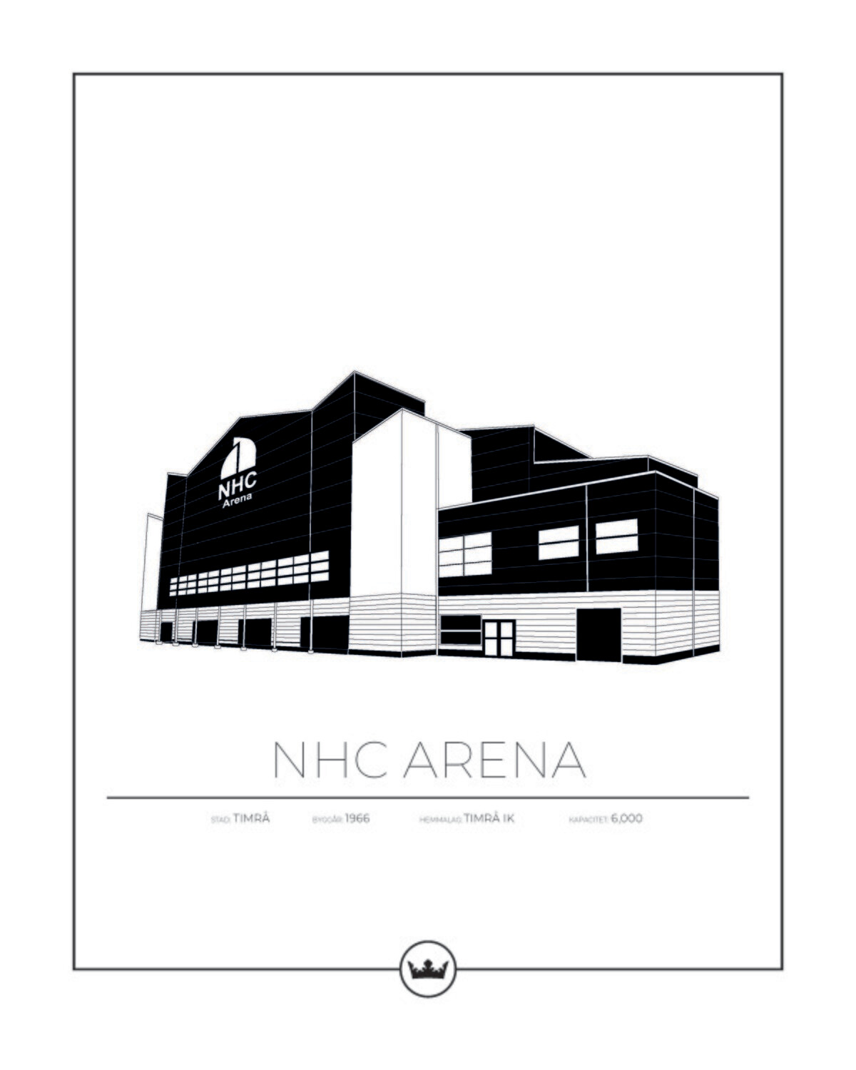 Posters av NHC Arena - Timrå