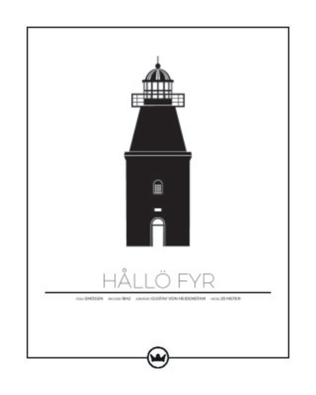 Posters Av Hållö Fyr - Smögen