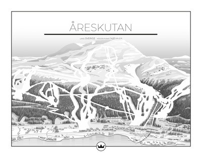Poster av Åreskutan