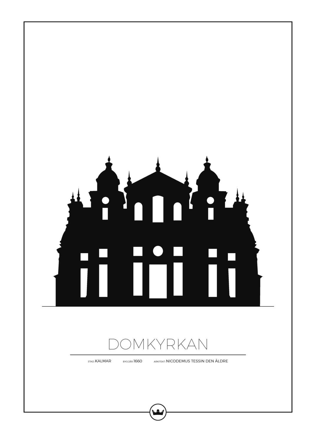 Posters Av Domkyrkan - Kalmar