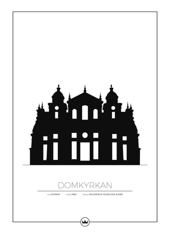Posters Av Domkyrkan - Kalmar