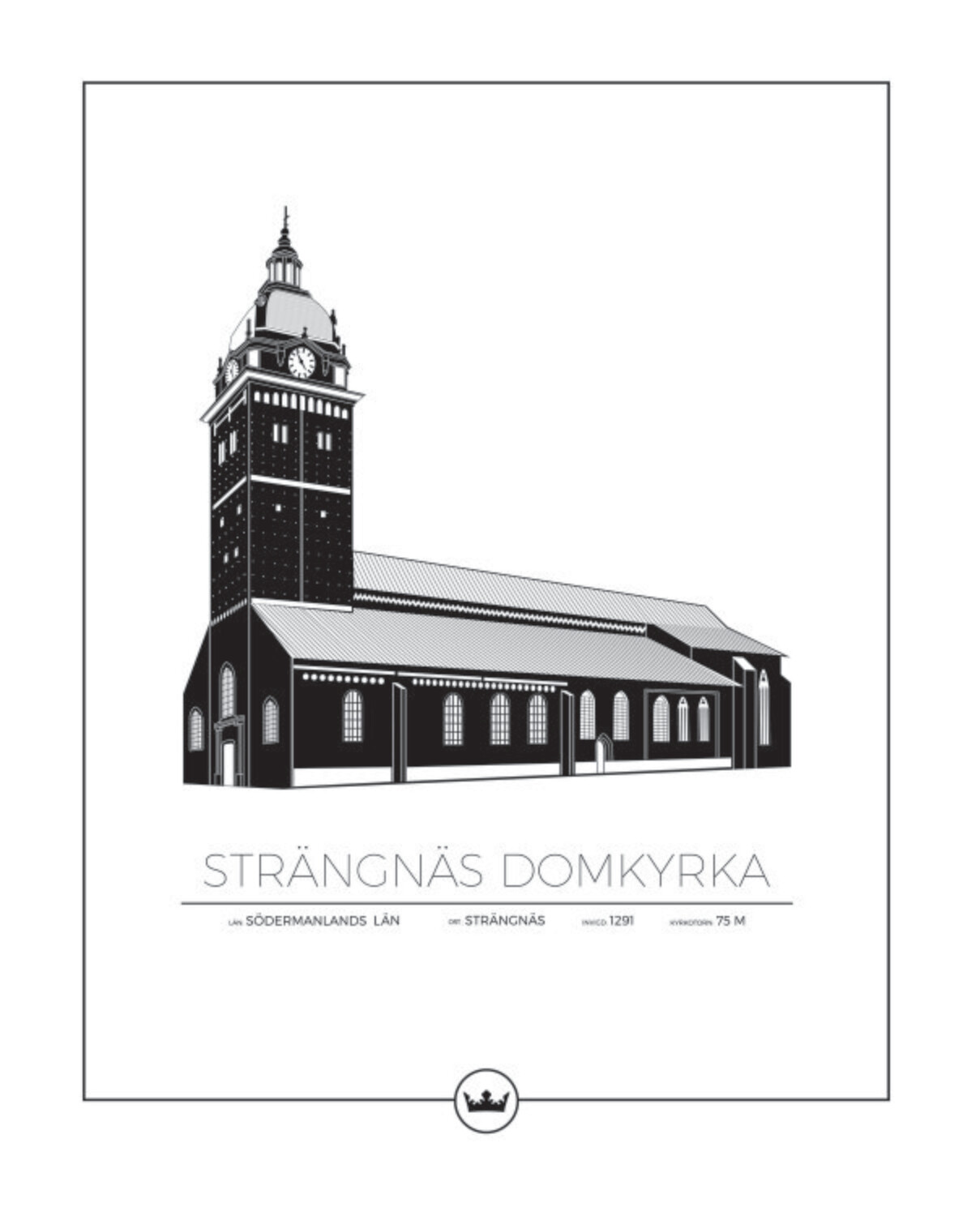 Posters Av Gripsholms Slott - Mariefred - Strängnäs
