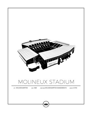 Posters av Molineux Stadium - Wolverhampton