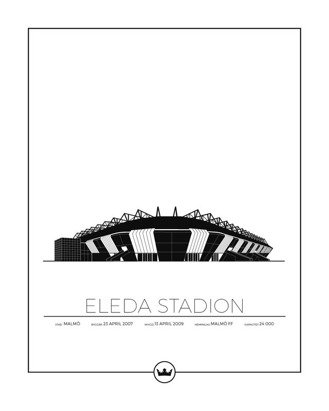 Poster Eleda Stadion - Malmö FF