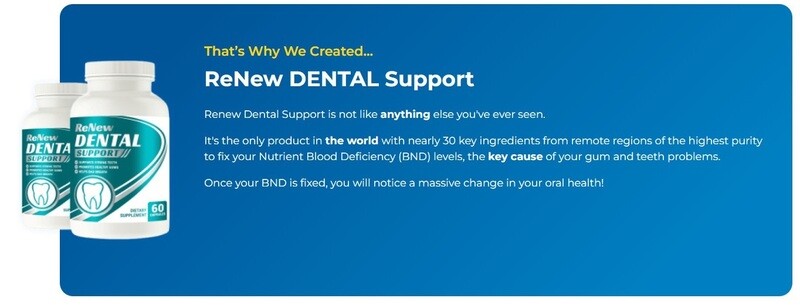 Renew Dental Pills Offer Cost, Benefits, Working &amp; Official Reviews 2022